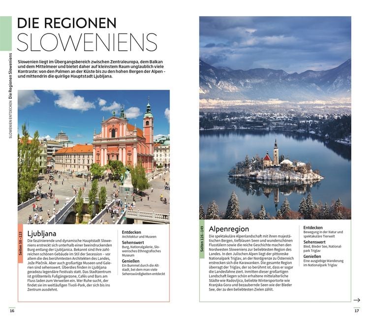 Produktbild: Vis-&agrave;-Vis Reisef&uuml;hrer Slowenien