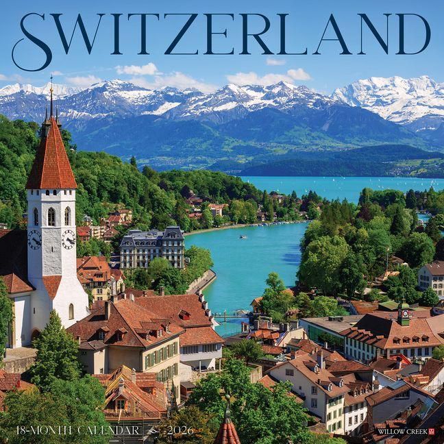 Produktbild: Switzerland 2026 Wall Calendar