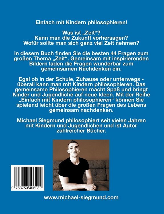 Produktbild: Zeit - Die besten 44 Fragen zum Philosophieren mit Kindern und Jugendlichen