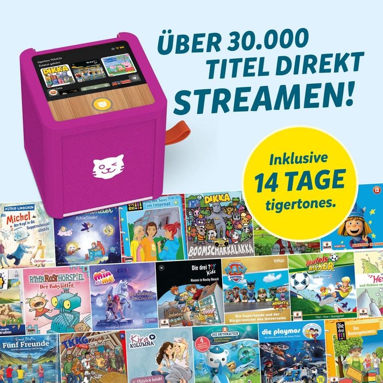 Produktbild: Tigerbox TOUCH PLUS (lila) - Vorteilspaket