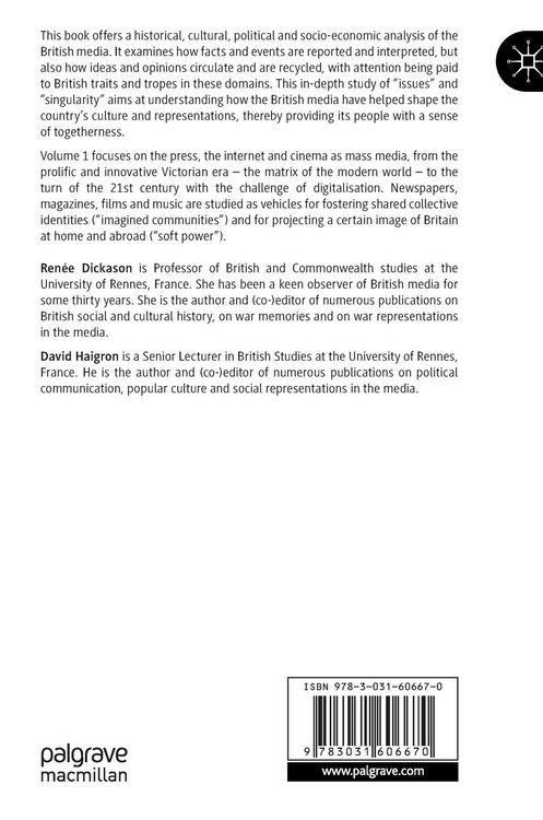 Produktbild: Issues and Singularity in the British Media Volume 1