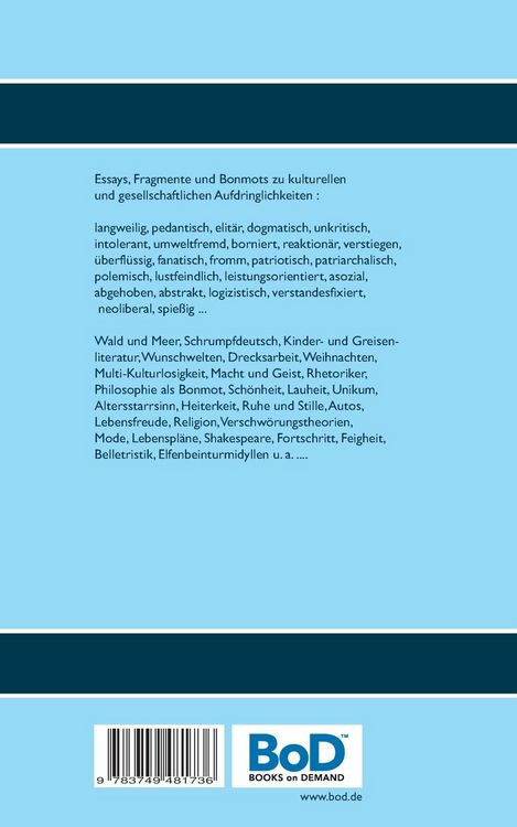 Produktbild: Wer sich selber kennt, wird nichts mehr