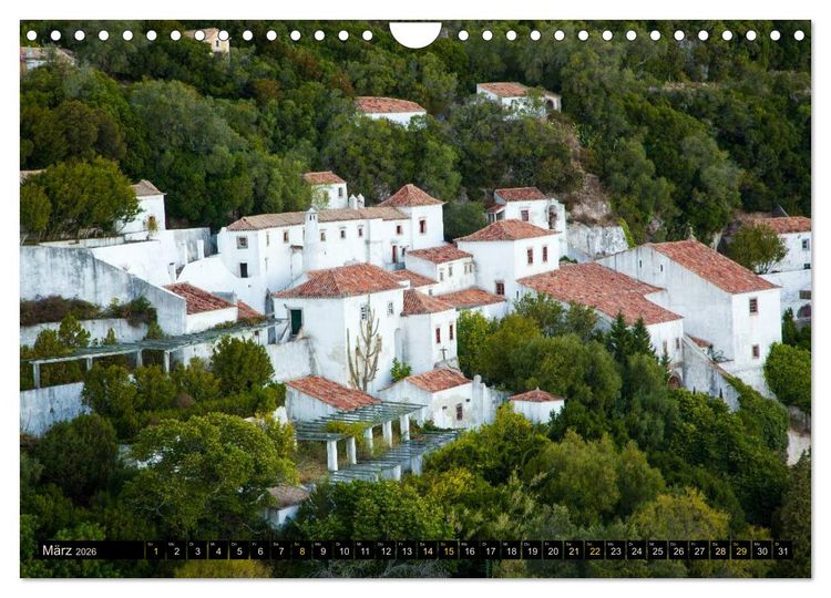 Produktbild: Sehnsuchtsziele im S&uuml;den Lissabons (Wandkalender 2026 DIN A4 quer), CALVENDO Monatskalender