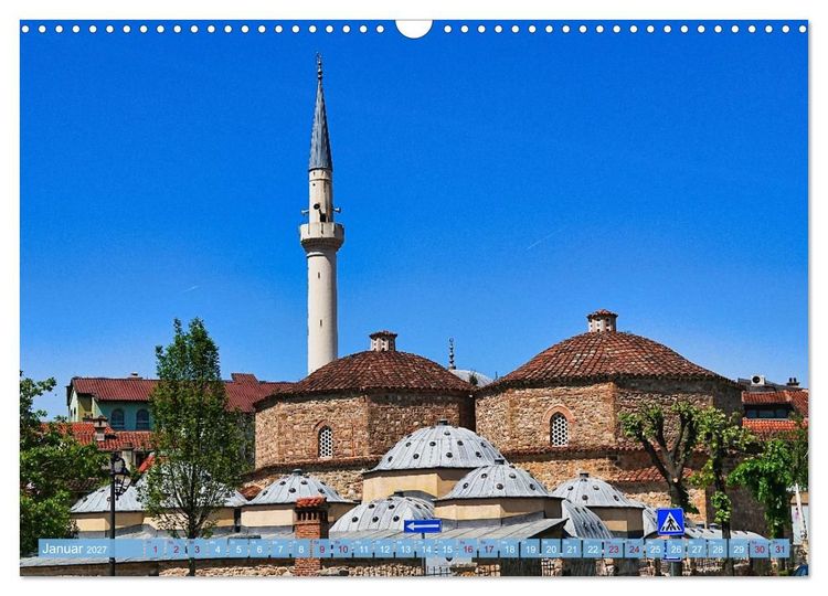 Produktbild: Moscheen und Kirchen im Kosovo (Wandkalender 2027 DIN A3 quer), CALVENDO Monatskalender