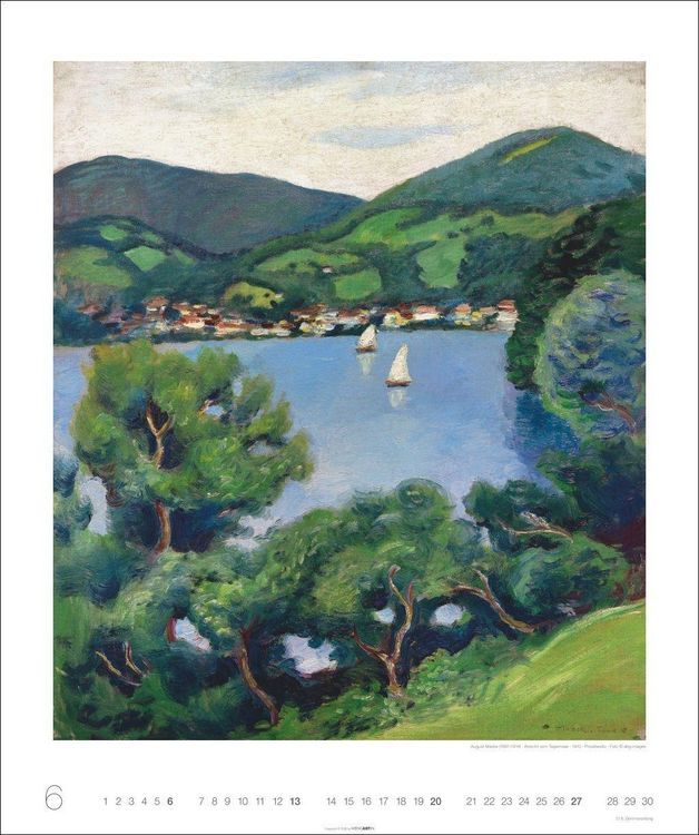 Produktbild: August Macke Edition Kalender 2027