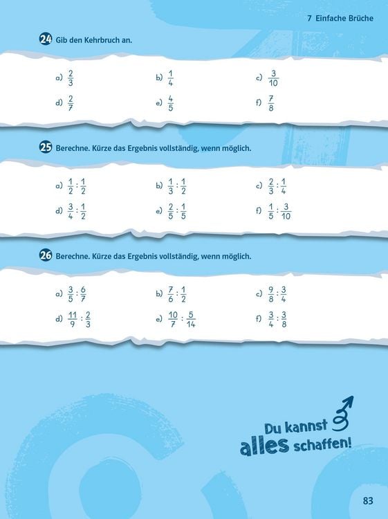Produktbild: Klett Mathe ohne Drama 6. Klasse