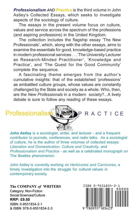 Produktbild: Professionalism and Practice