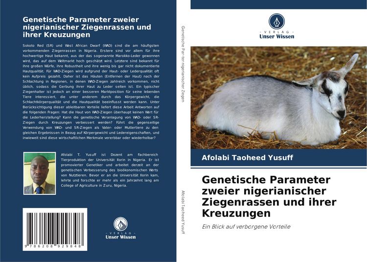 Produktbild: Genetische Parameter zweier nigerianischer Ziegenrassen und ihrer Kreuzungen