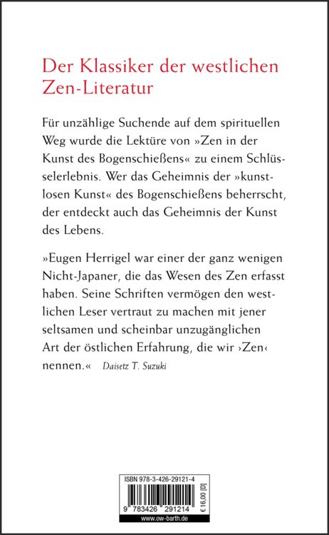 Produktbild: Zen in der Kunst des Bogenschie&szlig;ens