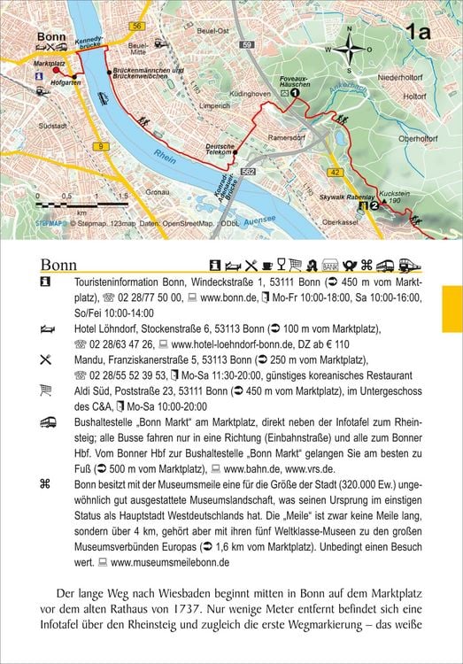 Produktbild: Rheinsteig von Bonn nach Wiesbaden