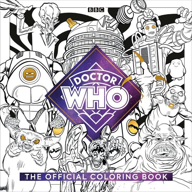 Produktbild: The Official Doctor Who Coloring Book