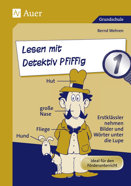 Produktbild: Lesen mit Detektiv Pfiffig, Klasse 1