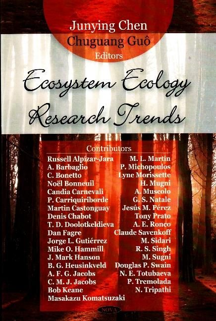 Produktbild: Ecosystem Ecology Research Trends