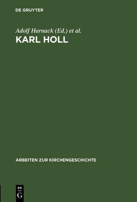 Produktbild: Karl Holl