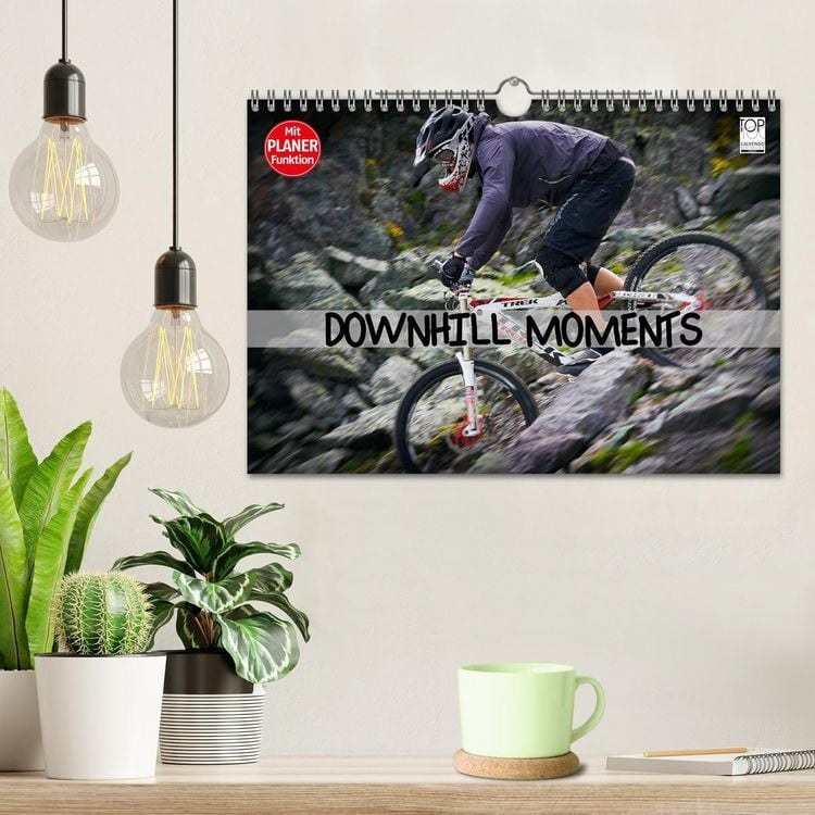 Produktbild: Downhill Moments (Wandkalender 2026 DIN A4 quer), CALVENDO Monatskalender
