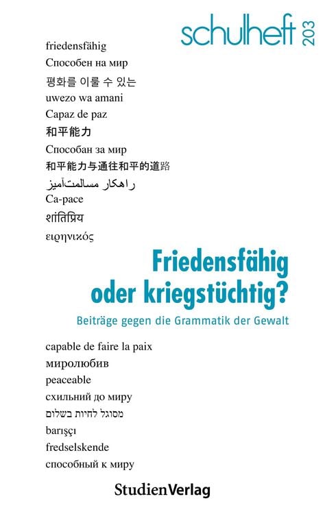Produktbild: schulheft 3/26 &ndash; 203