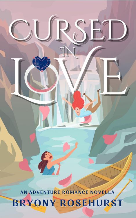 Produktbild: Cursed in Love: A WLW adventure romance novella