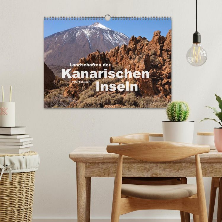 Produktbild: Landschaften der Kanarischen Inseln. (Wandkalender 2026 DIN A3 quer), CALVENDO Monatskalender