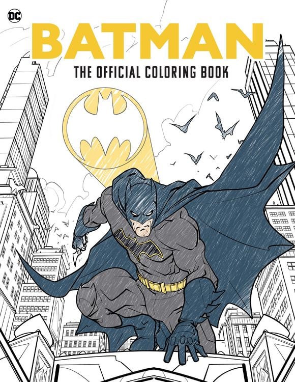 Produktbild: Batman: The Official Coloring Book