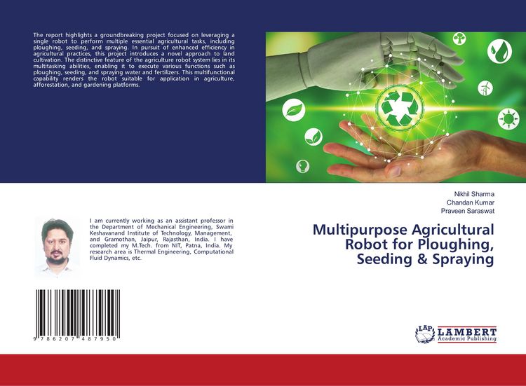 Produktbild: Multipurpose Agricultural Robot for Ploughing, Seeding & Spraying
