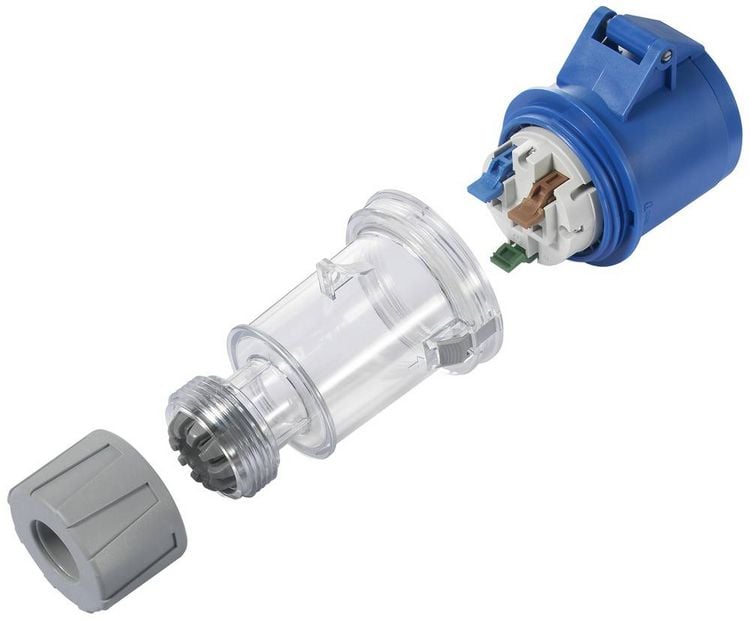 Produktbild: Sygonix SY-5873146 CEE-CARA Kupplung 32A 3polig 230 V/AC 1St.