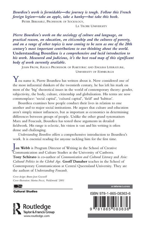 Produktbild: Understanding Bourdieu