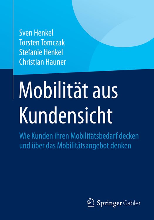 Produktbild: Mobilit&auml;t aus Kundensicht