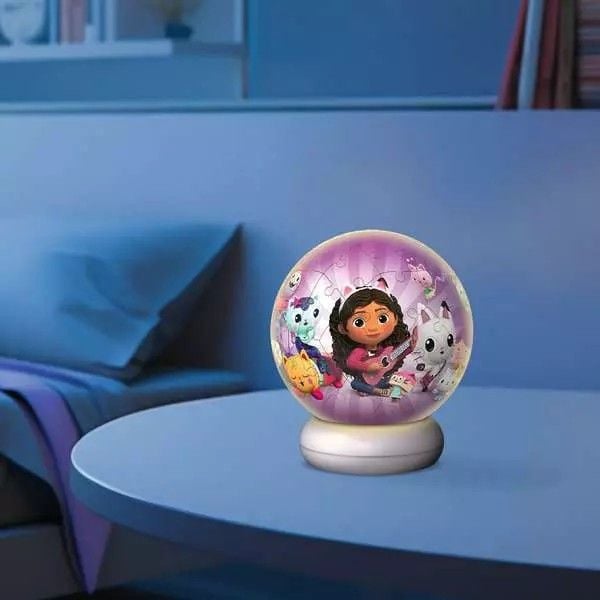Produktbild: 3D Puzzle-Ball Nachtlicht Gabby's Dollhouse