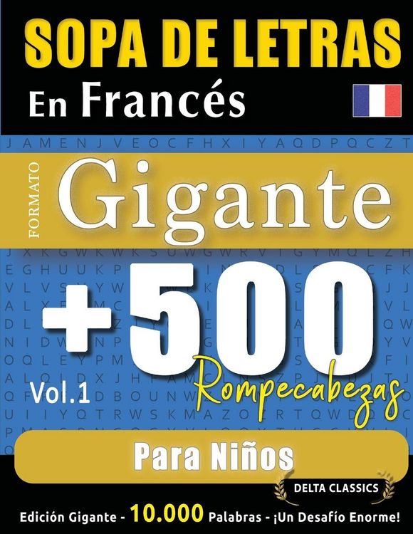 Produktbild: SOPA DE LETRAS EN FRANC&Eacute;S FORMATO GIGANTE
