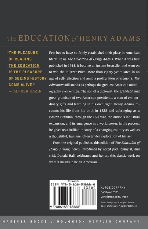 Produktbild: The Education of Henry Adams