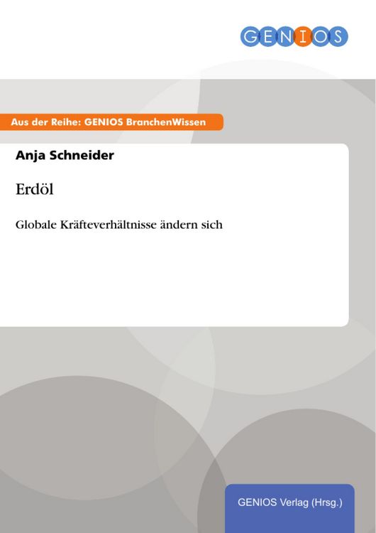 Produktbild: Erd&ouml;l