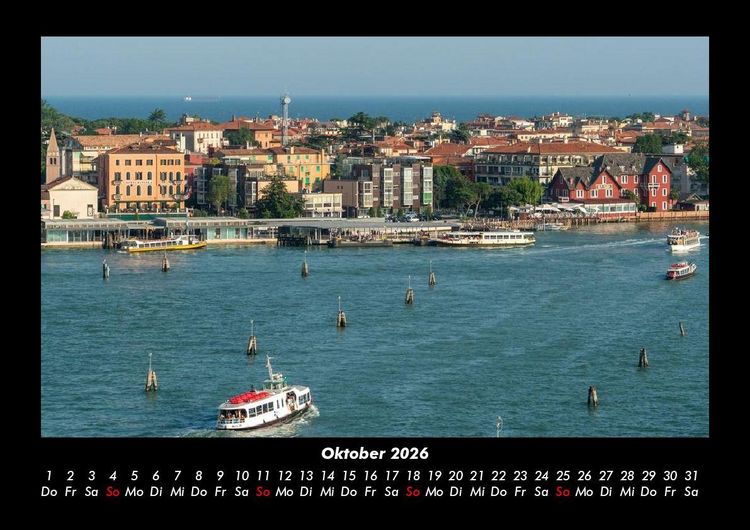 Produktbild: Sensation Italien 2026 Fotokalender DIN A3
