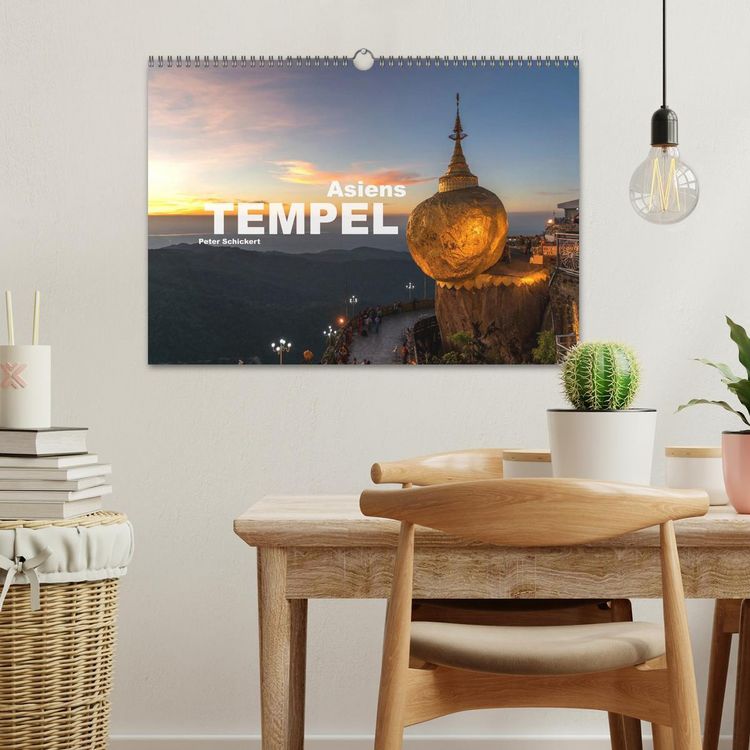 Produktbild: Asiens Tempel (Wandkalender 2026 DIN A3 quer), CALVENDO Monatskalender