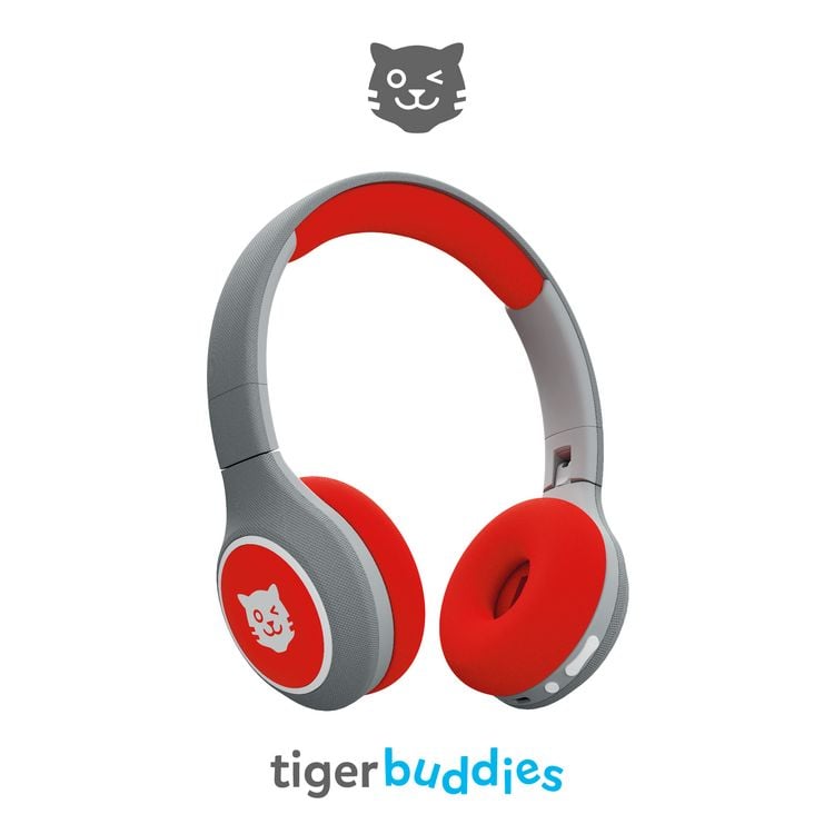 Produktbild: Tigerbuddies - Kinder - Kopfh&ouml;rer - Happy Red
