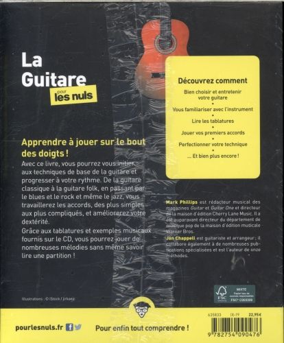 Produktbild: La guitare pour les nuls + 1 CD