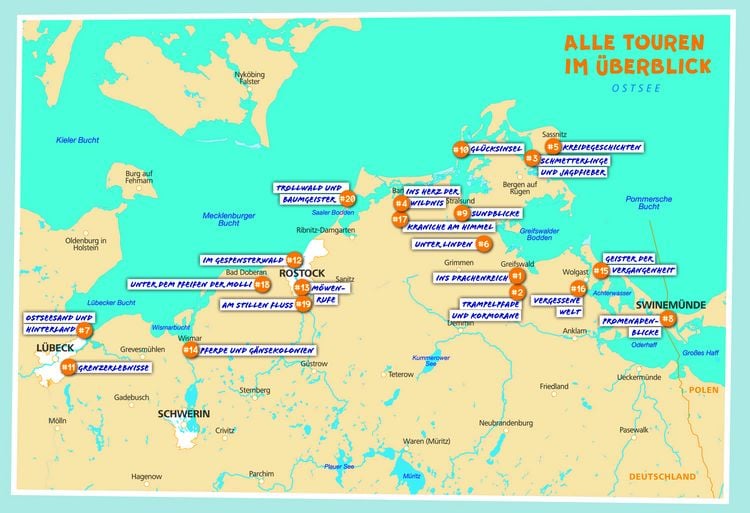 Produktbild: DUMONT Radelzeit an der Ostsee in Mecklenburg-Vorpommern