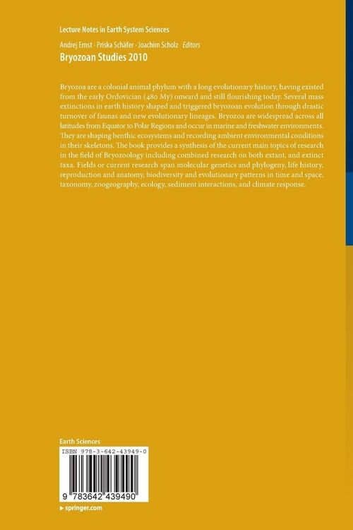 Produktbild: Bryozoan Studies 2010