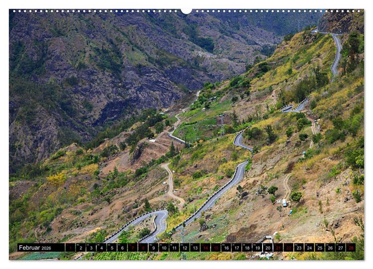 Produktbild: La R&eacute;union - Vulkane und kreolische Kultur (Wandkalender 2026 DIN A2 quer), CALVENDO Monatskalender