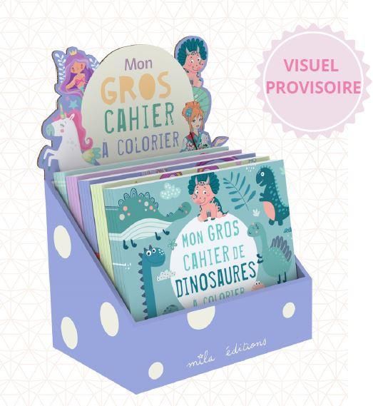 Produktbild: Boite Gros Cahier a Colorier - 20 Exemplaires