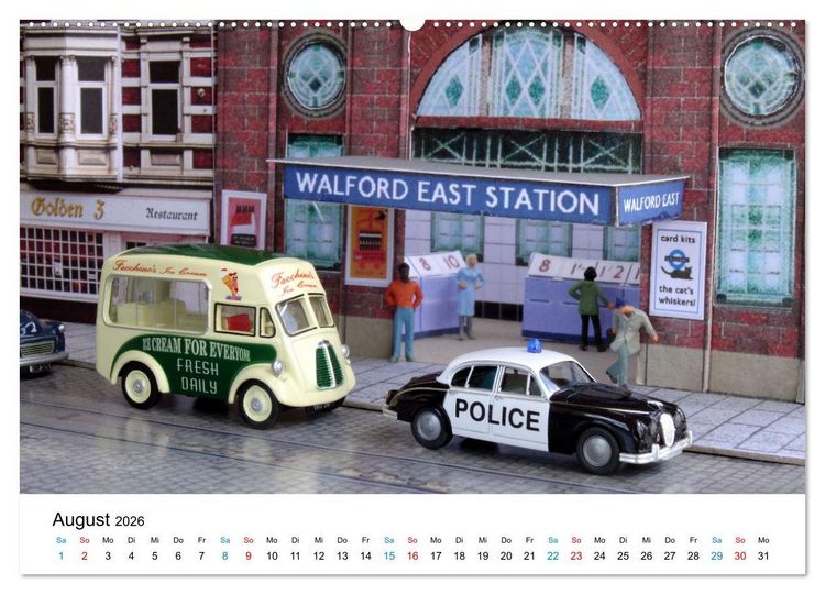 Produktbild: Polizeimodelle im Einsatz (hochwertiger Premium Wandkalender 2026 DIN A2 quer), Kunstdruck in Hochglanz