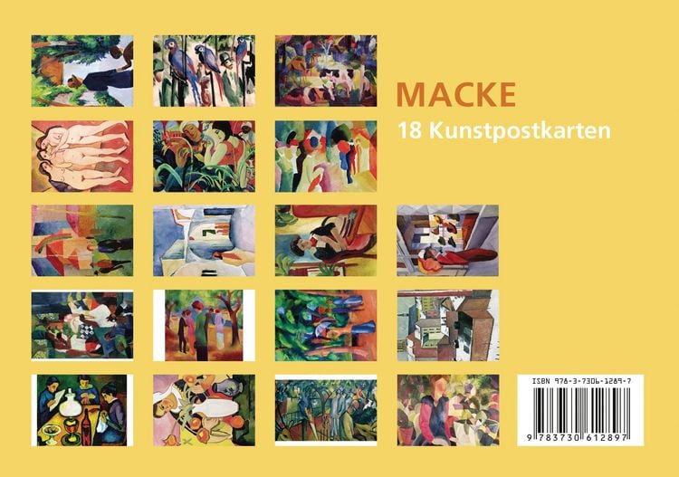 Produktbild: Postkarten-Set August Macke