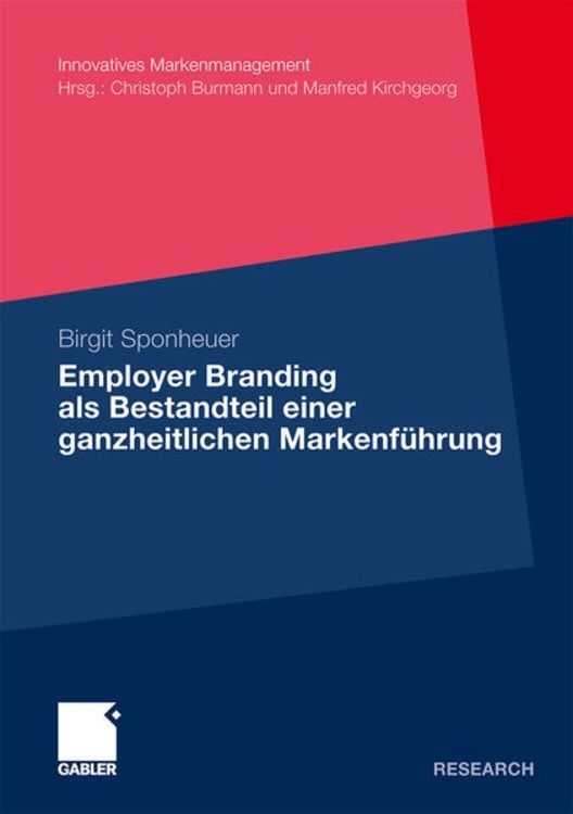 Produktbild: Employer Branding als Bestandteil einer ganzheitlichen Markenführung