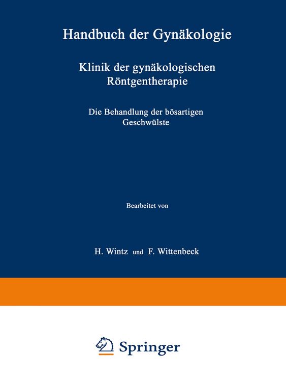Produktbild: Klinik der gyn&auml;kologischen R&ouml;ntgentherapie