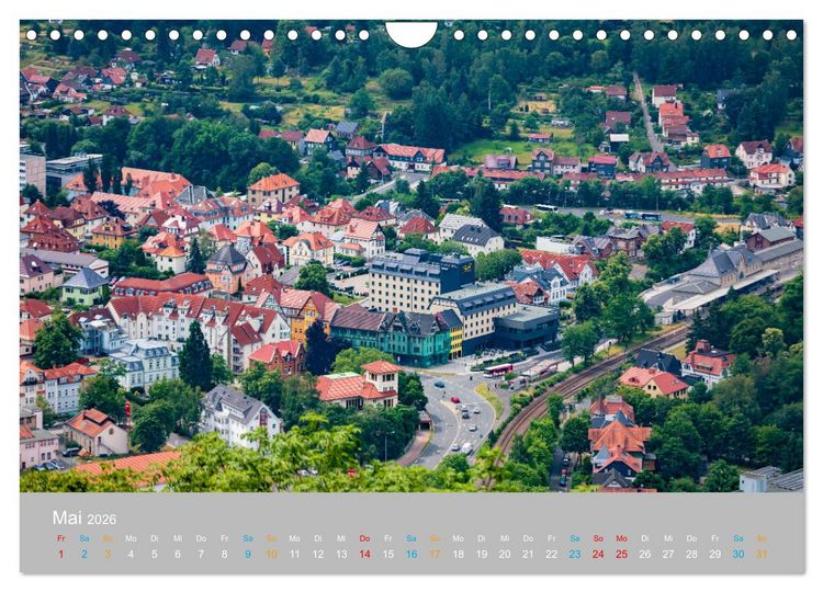 Produktbild: Suhl - die th&uuml;ringische Waffenmetropole (Wandkalender 2026 DIN A4 quer), CALVENDO Monatskalender
