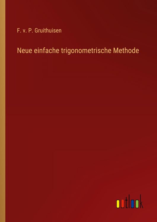 Produktbild: Neue einfache trigonometrische Methode