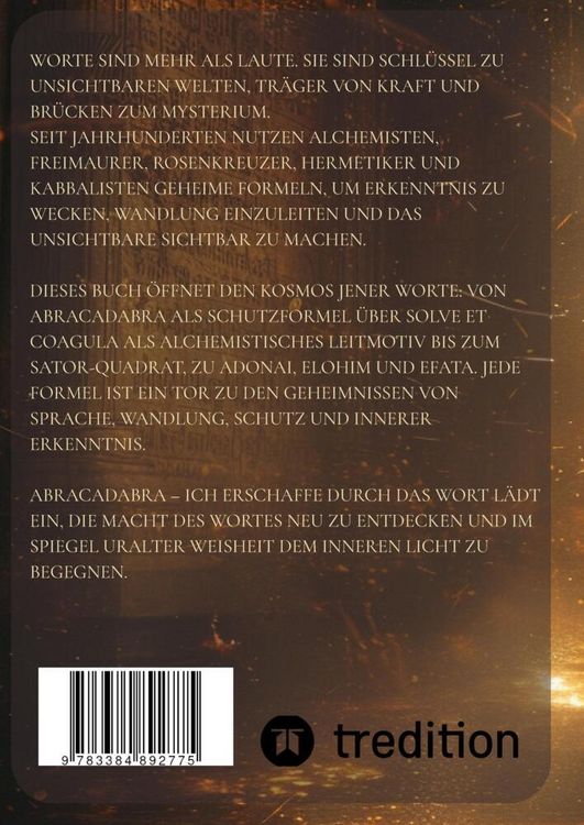 Produktbild: Abracadabra - ich erschaffe was ich spreche