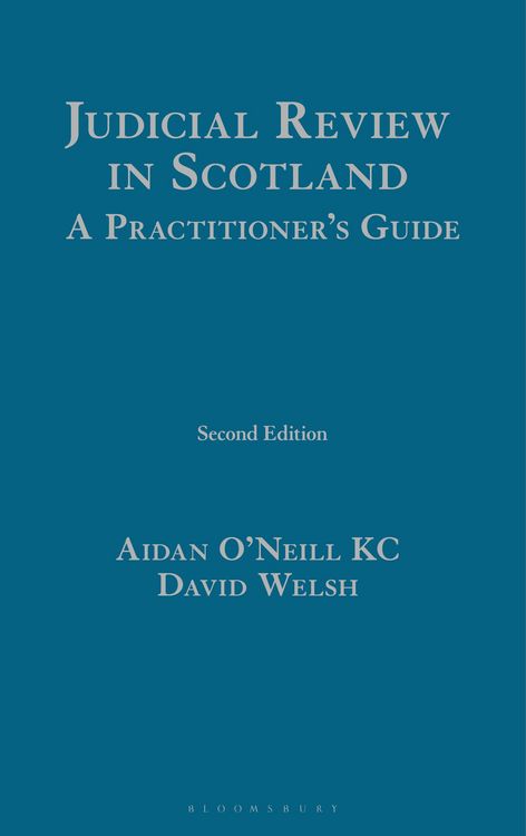 Produktbild: Judicial Review in Scotland