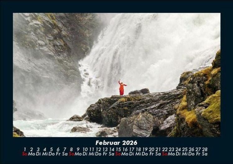 Produktbild: Wasserf&auml;lle 2026 Fotokalender DIN A5
