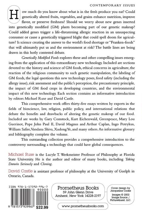 Produktbild: Genetically Modified Foods