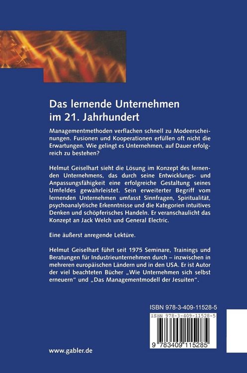 Produktbild: Das lernende Unternehmen im 21. Jahrhundert